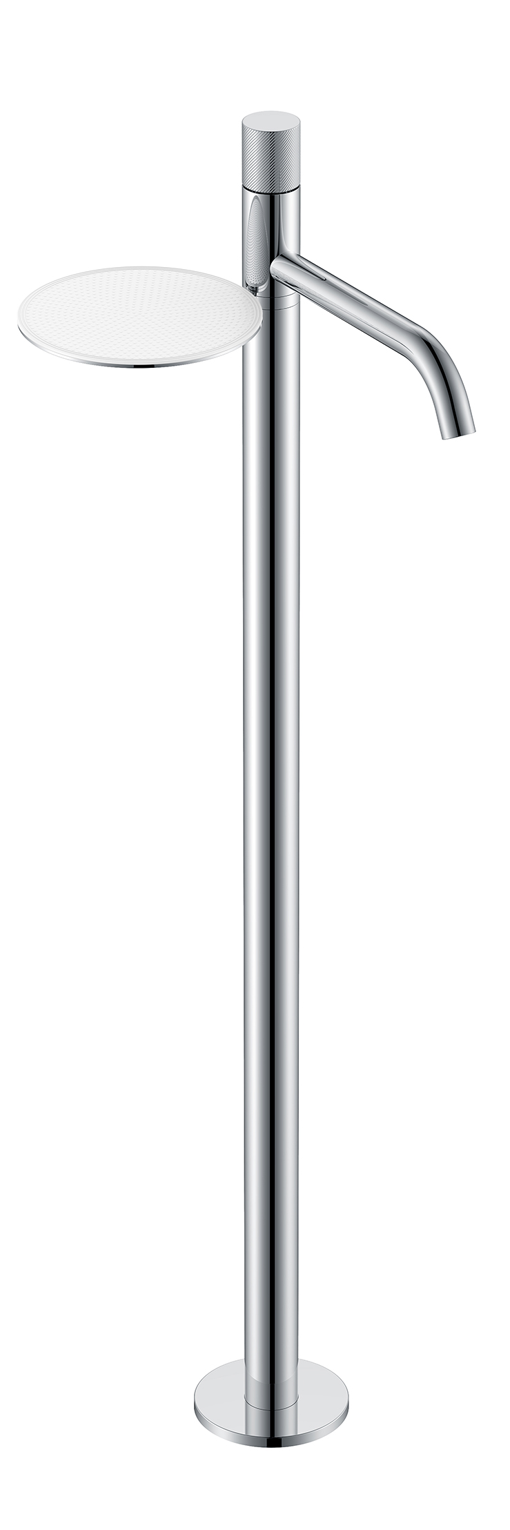 Смеситель для напольной раковины Boheme Stick 120-CRCR.4, цвет хром — Основное изображение