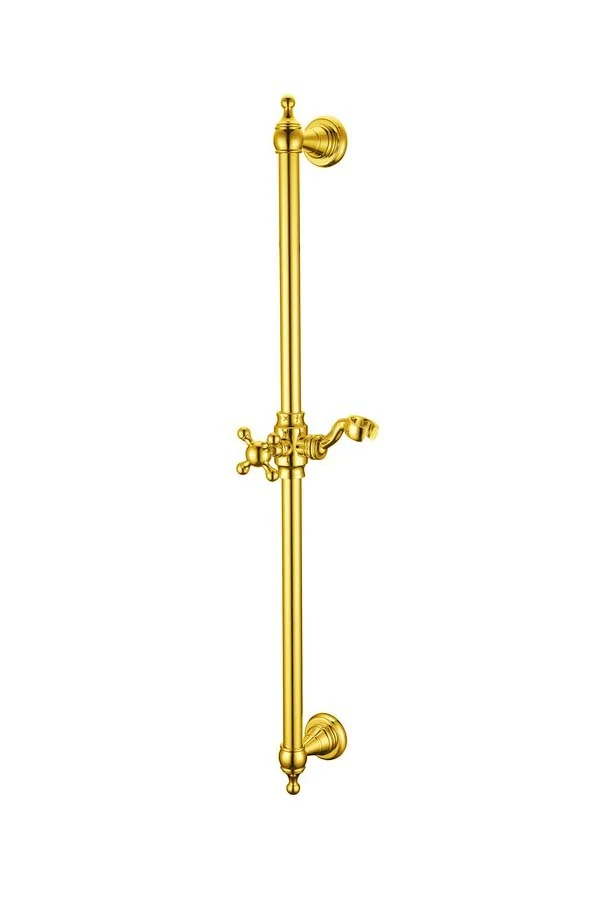 Душевая штанга Boheme Imperiale 417 138×123×697 мм, цвет золото