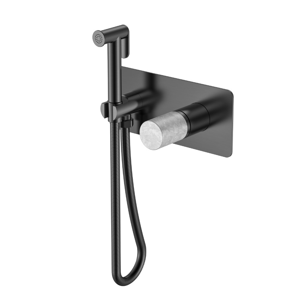 Гигиенический душ Boheme Stick 127-GM-MR-GR 203×230×100 мм, цвет графитовый — Основное изображение