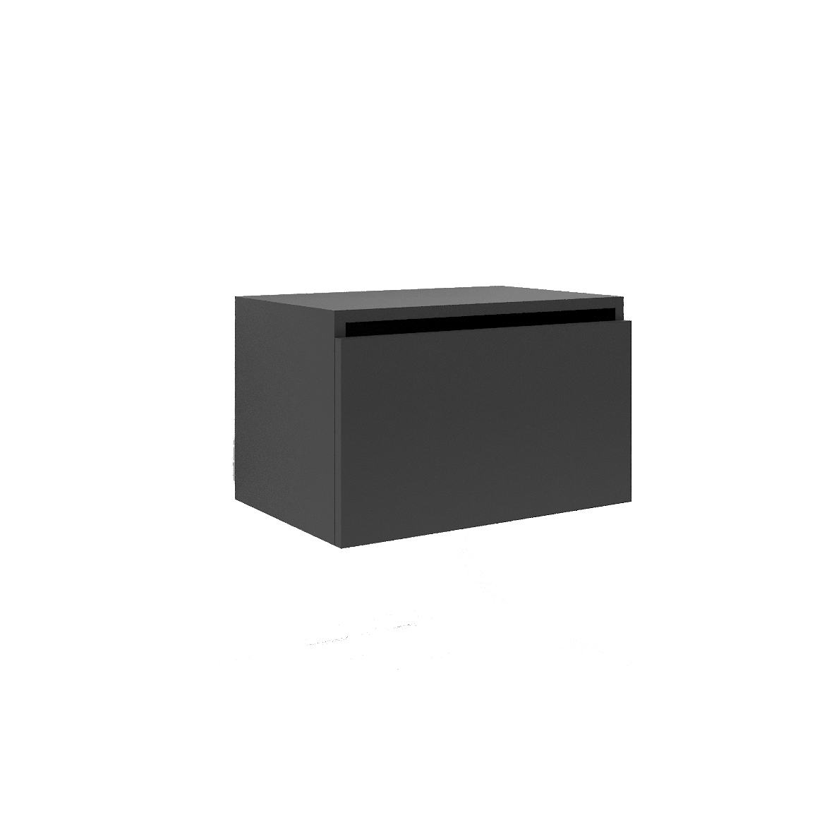 Тумба для ванной Armadi Art Flat 897-060-A MAT 600×383×460 мм — Основное изображение