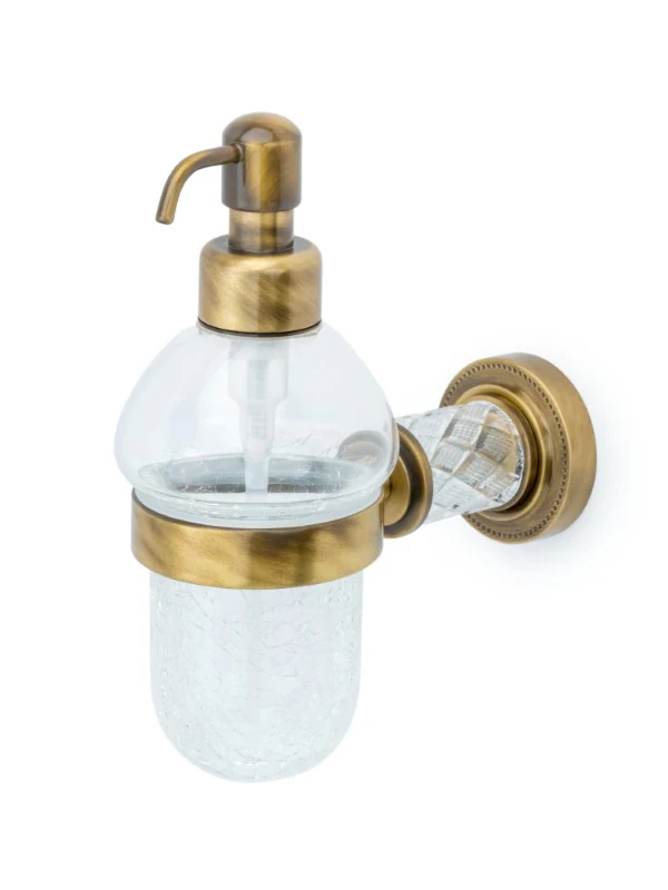 Диспенсер Boheme Murano Cristal 10912-CRST-BR 85×14×19 см, цвет бронза
