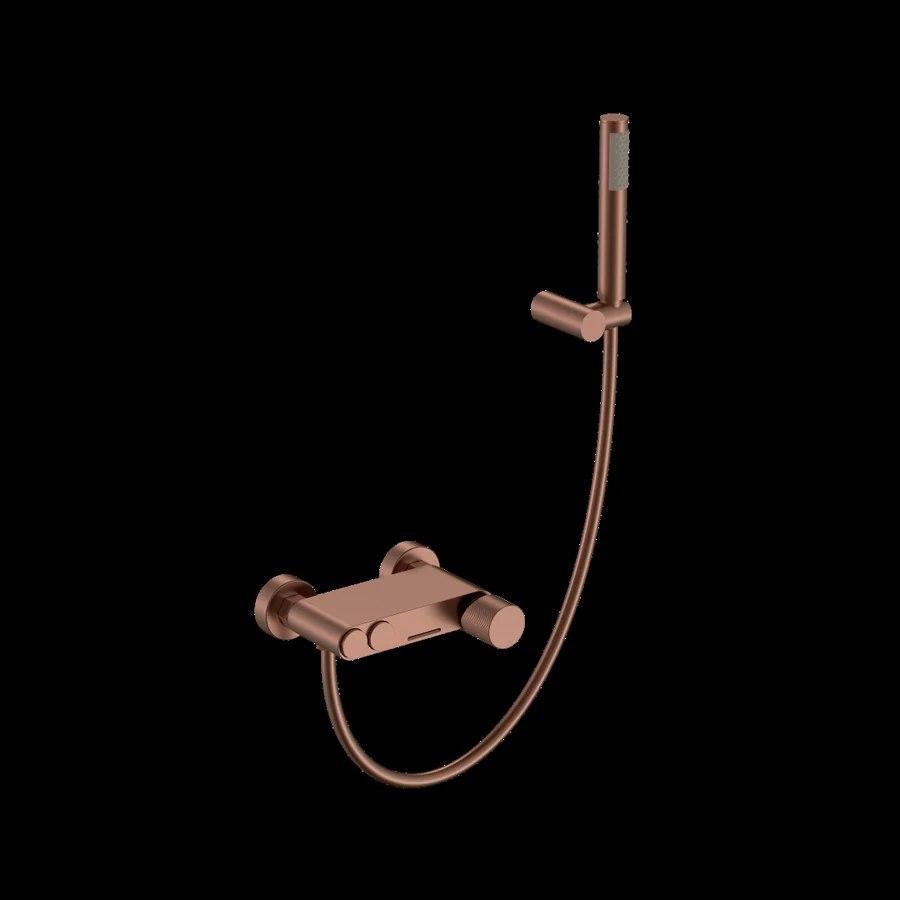 Смеситель для ванны Boheme Stick 123-BRB.4, цвет бронза брашированная