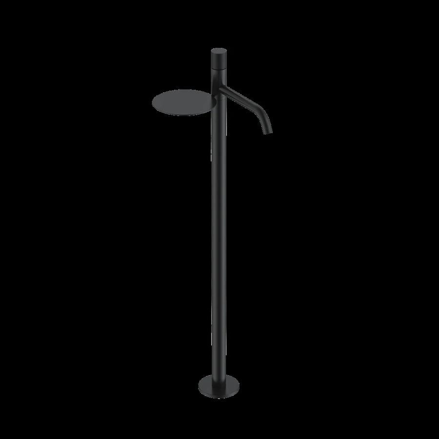 Смеситель для напольной раковины Boheme Stick 120-BB.2, цвет черный матовый