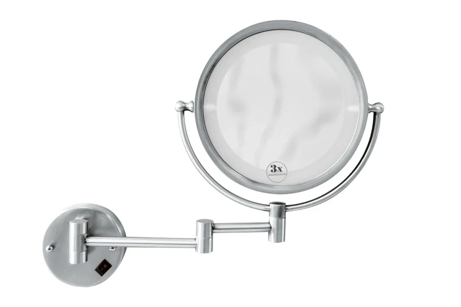 Зеркало Boheme Brillante 501-CR 25×25×32 мм, цвет хром