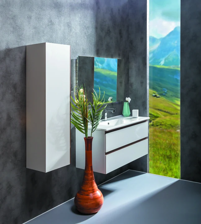 Тумба для ванной Armadi Art Capolda 849-100-WW 97×45×48 см, цвет белый матовый