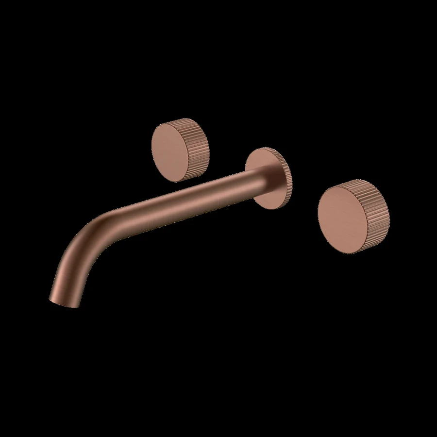 Смеситель встраиваемый Boheme Stick 152-2-BRB.3 281×242×78 мм, цвет бронза брашированная