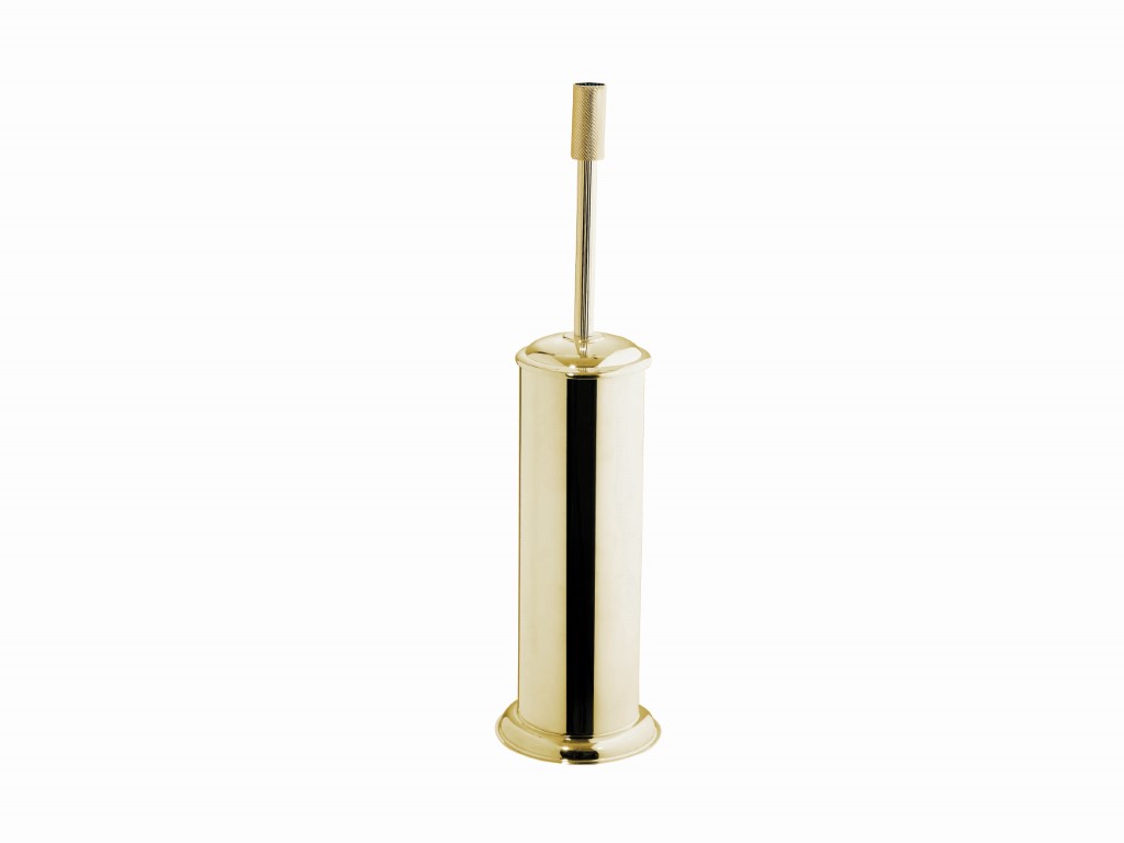 Ёршик для унитаза Boheme Royal Cristal 10928-G-B 110×110×405 мм, цвет золото — Основное изображение