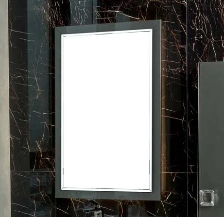 Зеркало Armadi Art Lucido 567-GR 105×70×4 см, цвет графитовый глянцевый