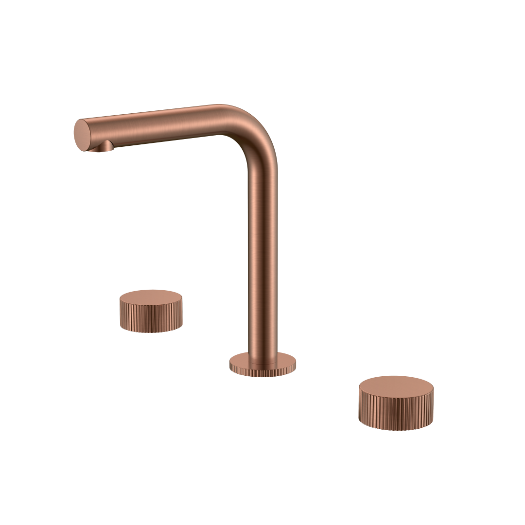 Смеситель для раковины Boheme Stick 152-CB.3 202×345×178 мм, цвет медь брашированная — Основное изображение