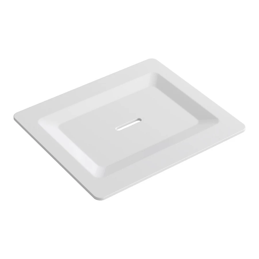 Мыльница Boheme Space 10966-W-SOAP 160×104×4 мм, цвет белый матовый