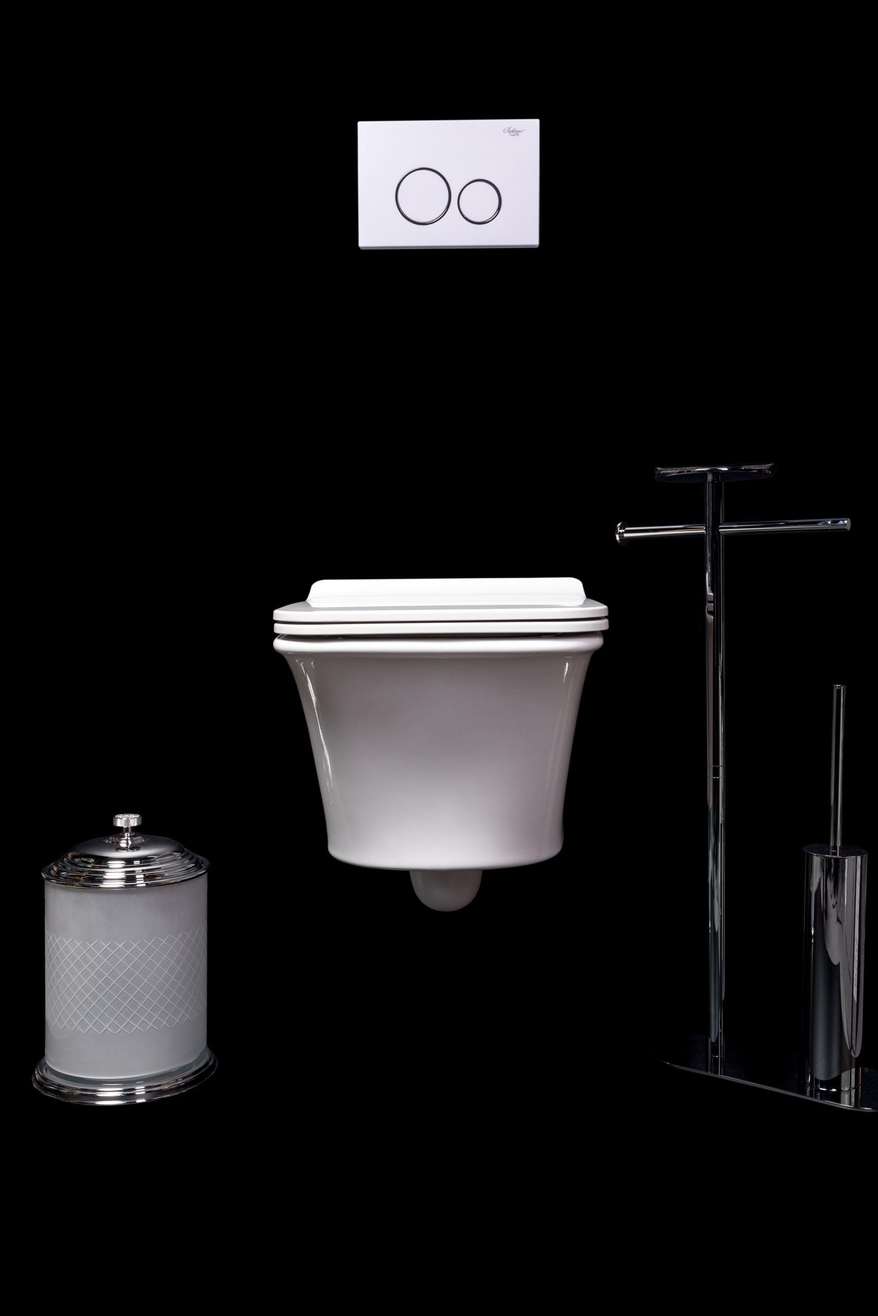 Унитаз подвесной Boheme Mirage 965-W 51×37×36 см, цвет белый глянцевый — Основное изображение