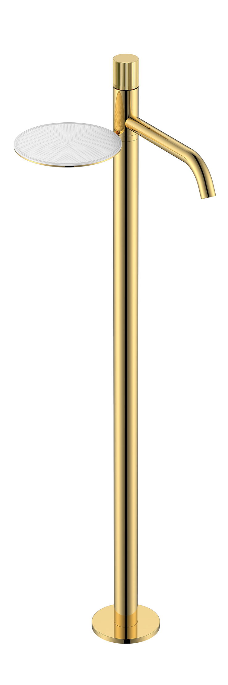 Смеситель для напольной раковины Boheme Stick 120-GG.3, цвет золото — Основное изображение