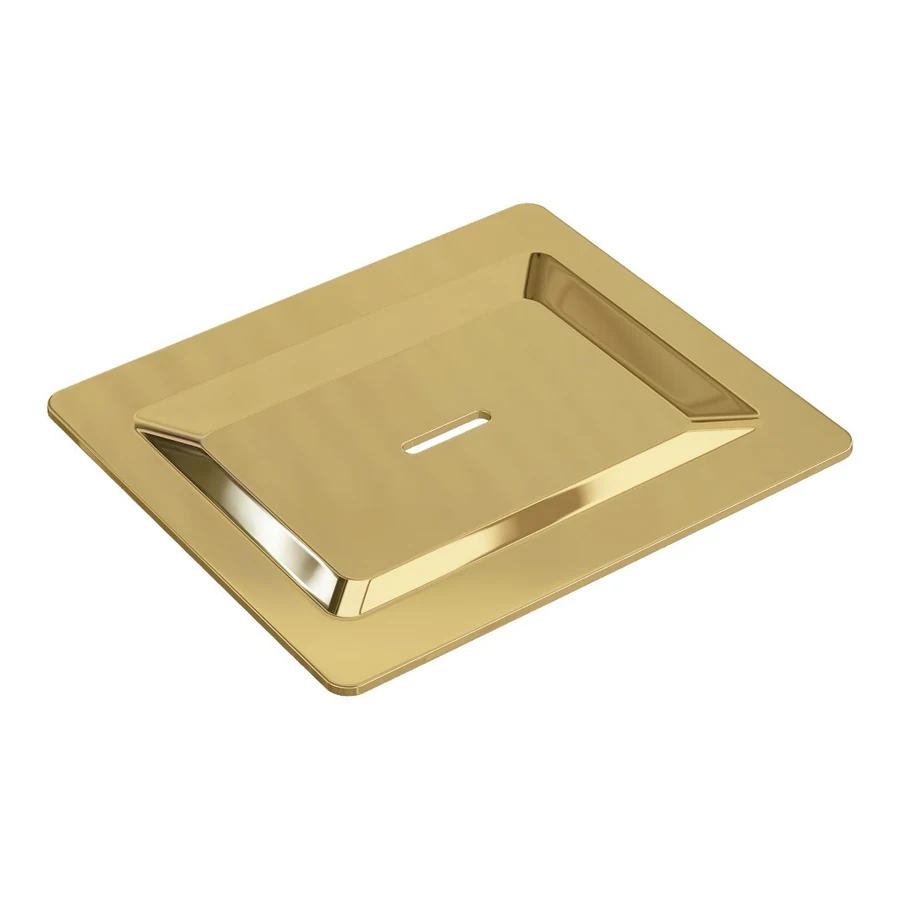 Мыльница Boheme Space 10966-G-SOAP 160×104×4 мм, цвет золото