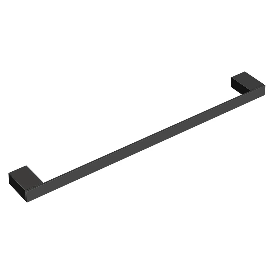 Держатель для полотенец Boheme Qubic 10722-B, цвет черный матовый