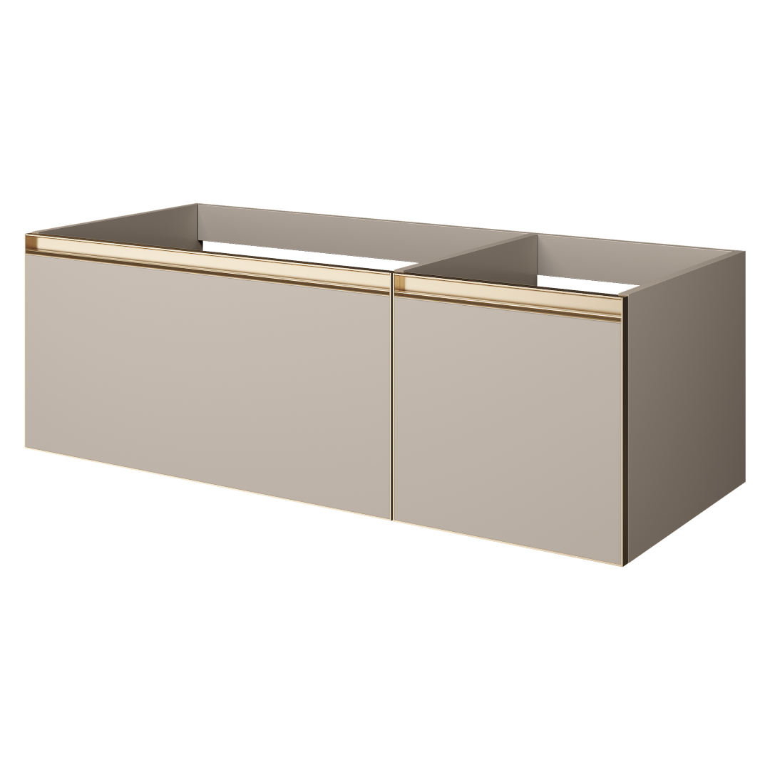 Тумба для ванной Armadi Art Quatro 790-M2-120-D-MG 120×40 см — Основное изображение
