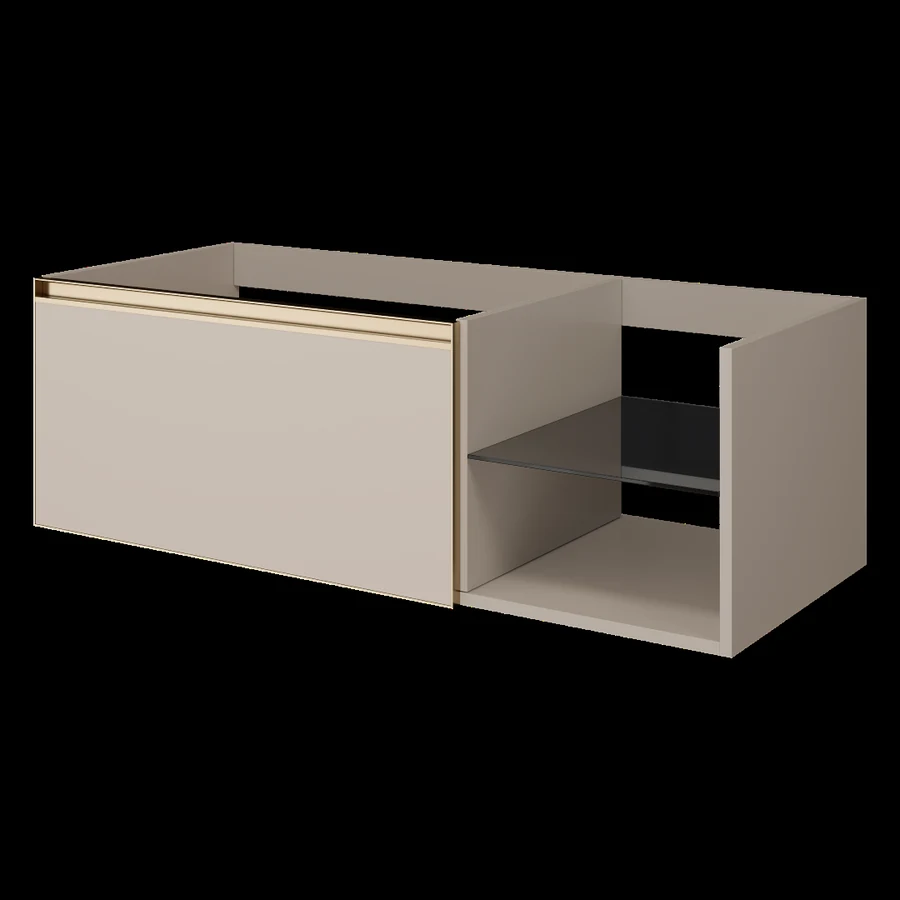 Тумба для ванной Armadi Art Quatro 790-M6-120-D-MG 120×40 см