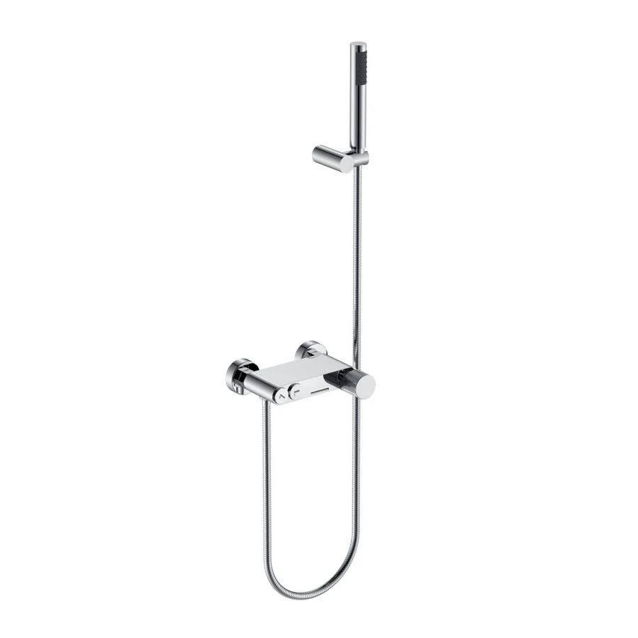 Смеситель для ванны Boheme Stick 123-CRCR.3 114×185×70 мм, цвет хром