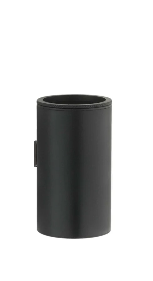 Стакан для ванной Boheme Uno 10974-B 65×65×100 мм, цвет черный матовый