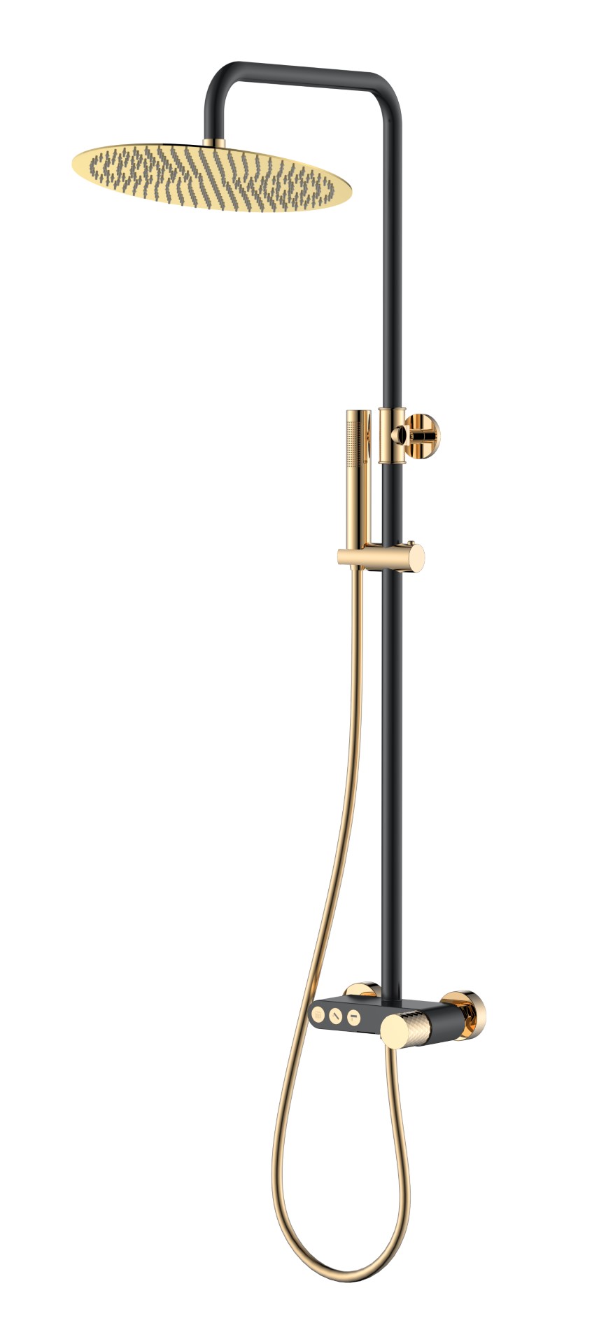 Душевая стойка Boheme Stick 128-BG 570×185×1090 мм, цвет золото — Основное изображение