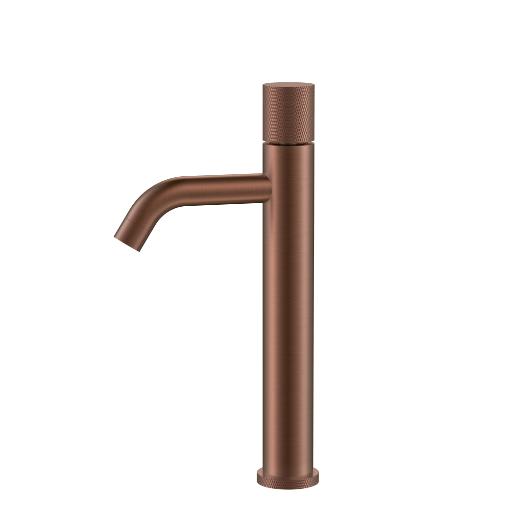 Смеситель для раковины-чаши Boheme Stick 122-BRB.2 160×45×331 мм, цвет бронза брашированная — Основное изображение