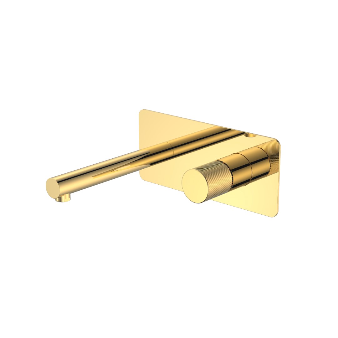 Смеситель встраиваемый Boheme Stick 125-GG.4 202×230×100 мм, цвет золото — Основное изображение