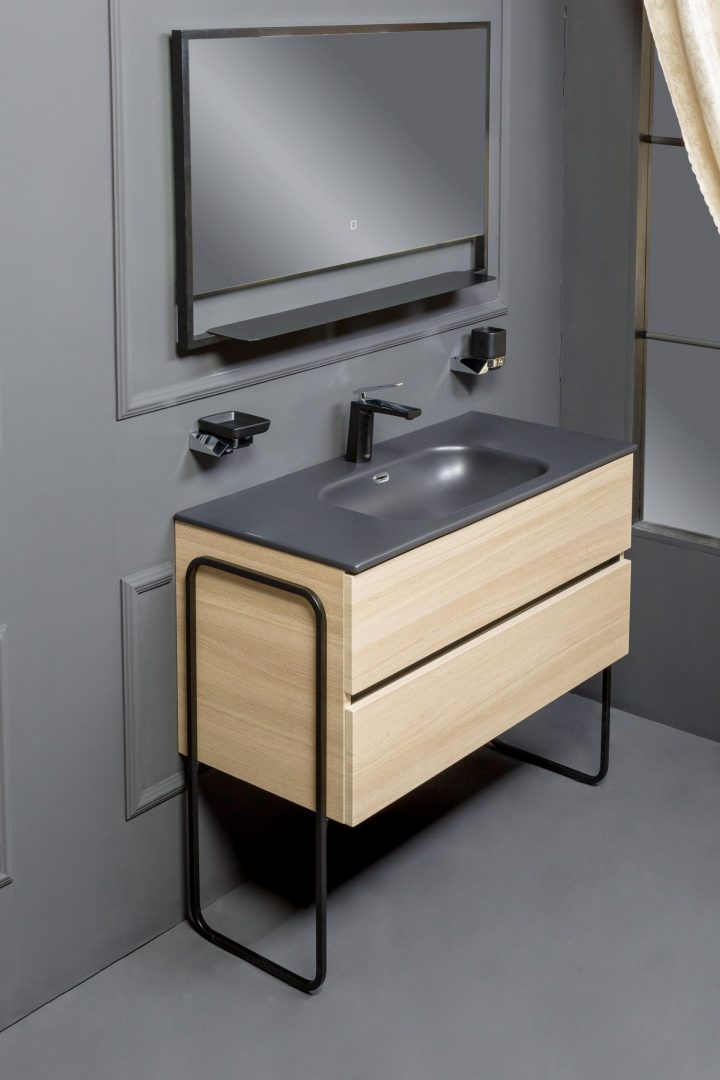 Тумба для ванной Armadi Art Vallessi 837-080-L 80×46×53 см — Основное изображение