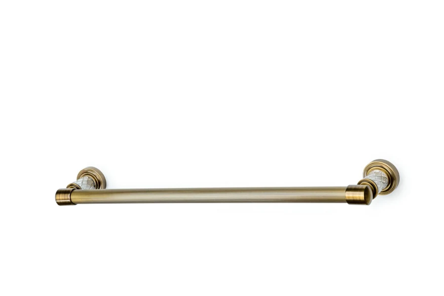 Держатель для полотенец Boheme Murano Cristal 10902-CRST-BR 600×950×55 мм, цвет бронза