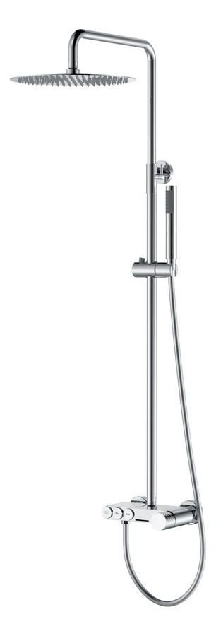 Душевая стойка Boheme Stick 128-CRCR 570×185×1090 мм, цвет хром