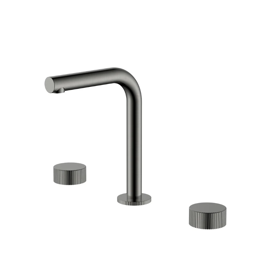 Смеситель для раковины Boheme Stick 152-GM.3 202×345×178 мм, цвет графитовый