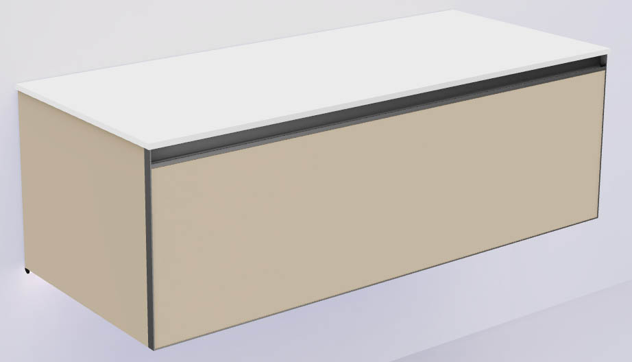 Тумба для ванной Armadi Art Quatro 790-M1-120-D-A-LED 120×40 см — Основное изображение