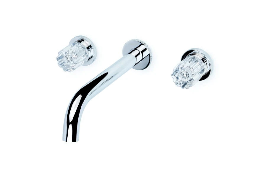 Смеситель встраиваемый Boheme Elegante 152-2-CR-EL 281×242 мм, цвет хром