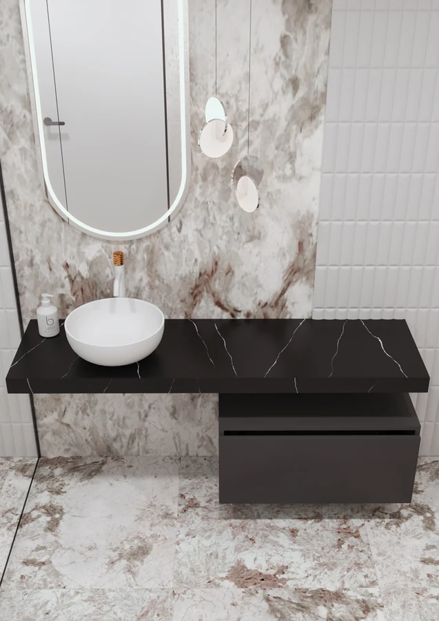 Тумба для ванной Armadi Art Flat 897-080-A MAT 800×383×460 мм