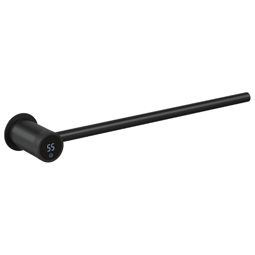 Полотенцесушитель электрический Boheme Stick 727-B 450×93×60 мм, цвет черный матовый — Основное изображение