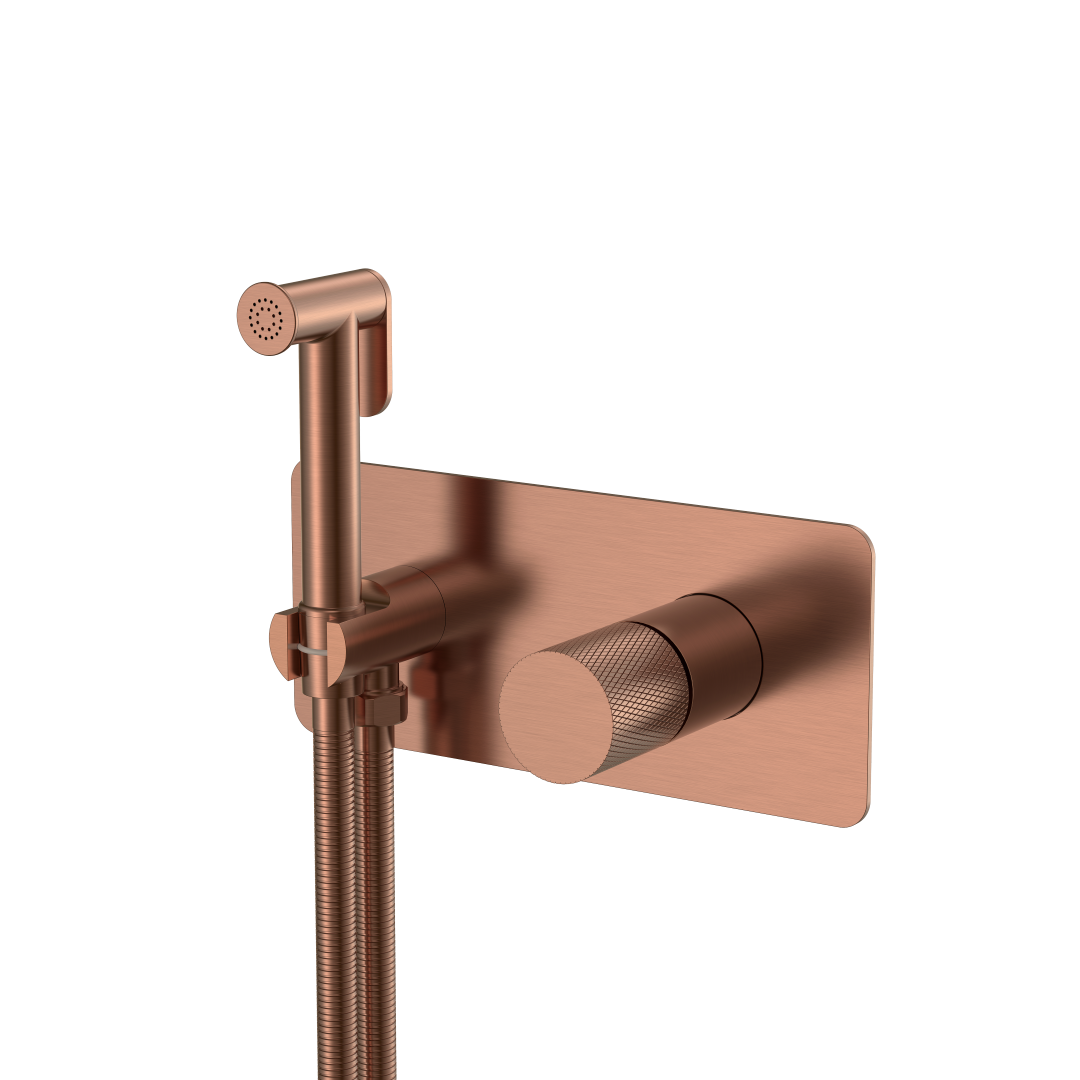 Гигиенический душ Boheme Stick 127-CB.2 203×230×100 мм, цвет медь брашированная — Основное изображение