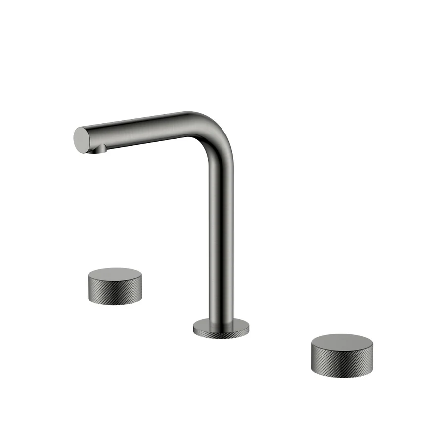 Смеситель для раковины Boheme Stick 152-GM.4 202×345×178 мм, цвет графитовый