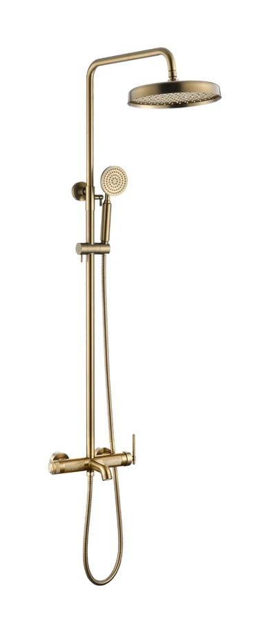 Душевая стойка Boheme Eterna 178-BR 885×420×142 мм, цвет бронза