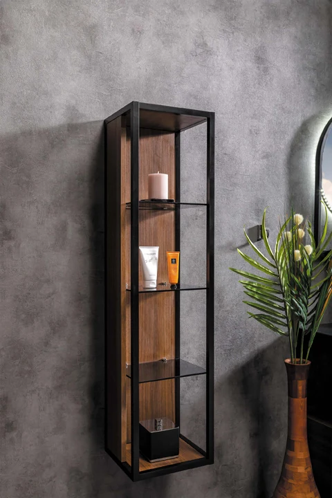 Пенал для ванной Armadi Art Loft 896-D 300×265×1200 мм