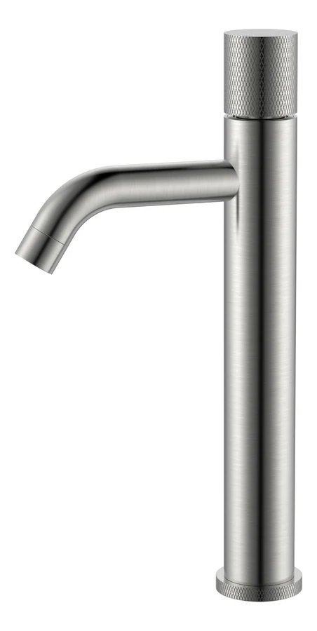 Смеситель для раковины-чаши Boheme Stick 122-NB.2 160×45×331 мм, цвет никель