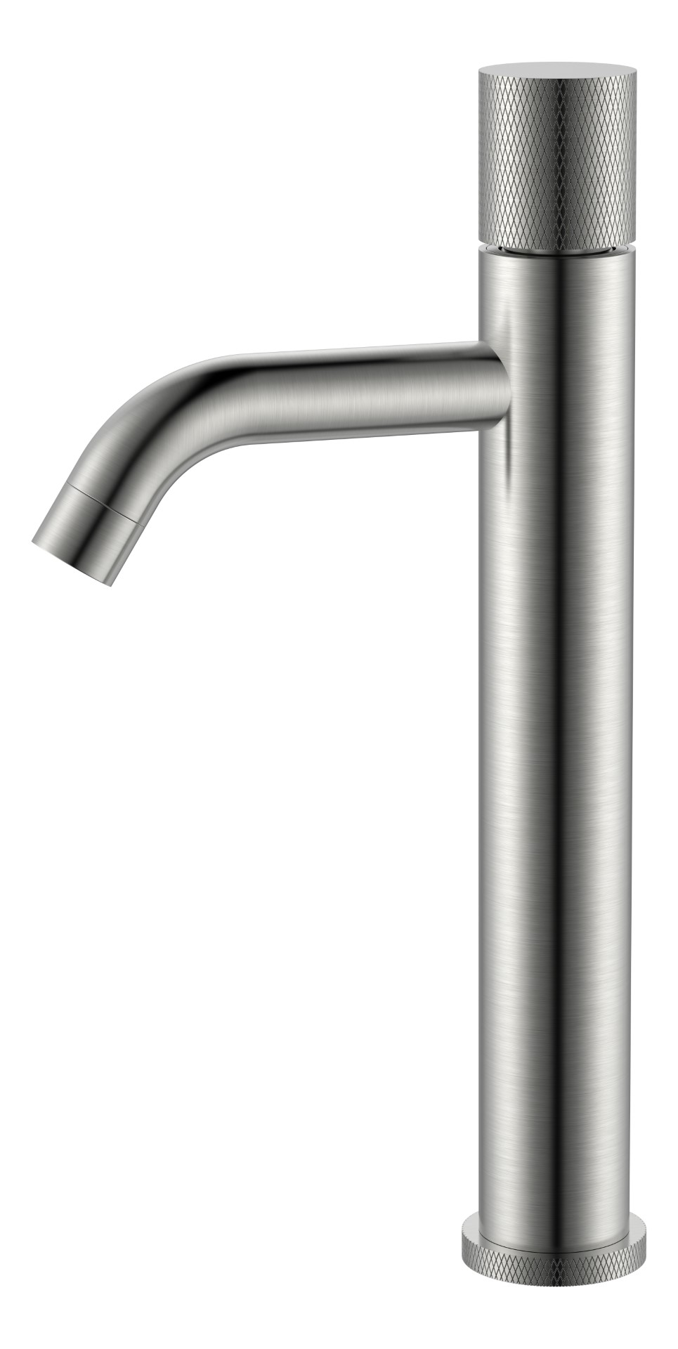Смеситель для раковины-чаши Boheme Stick 122-NB.2 160×45×331 мм, цвет никель — Основное изображение