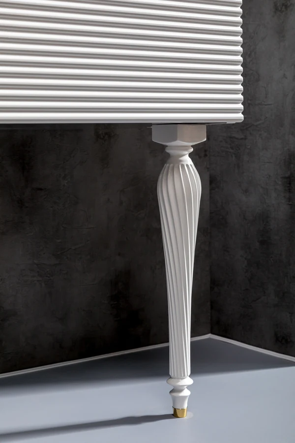 Мебельная фурнитура Armadi Art Vallessi Avantgarde 848-W-45 8×8×45 мм, цвет белый матовый