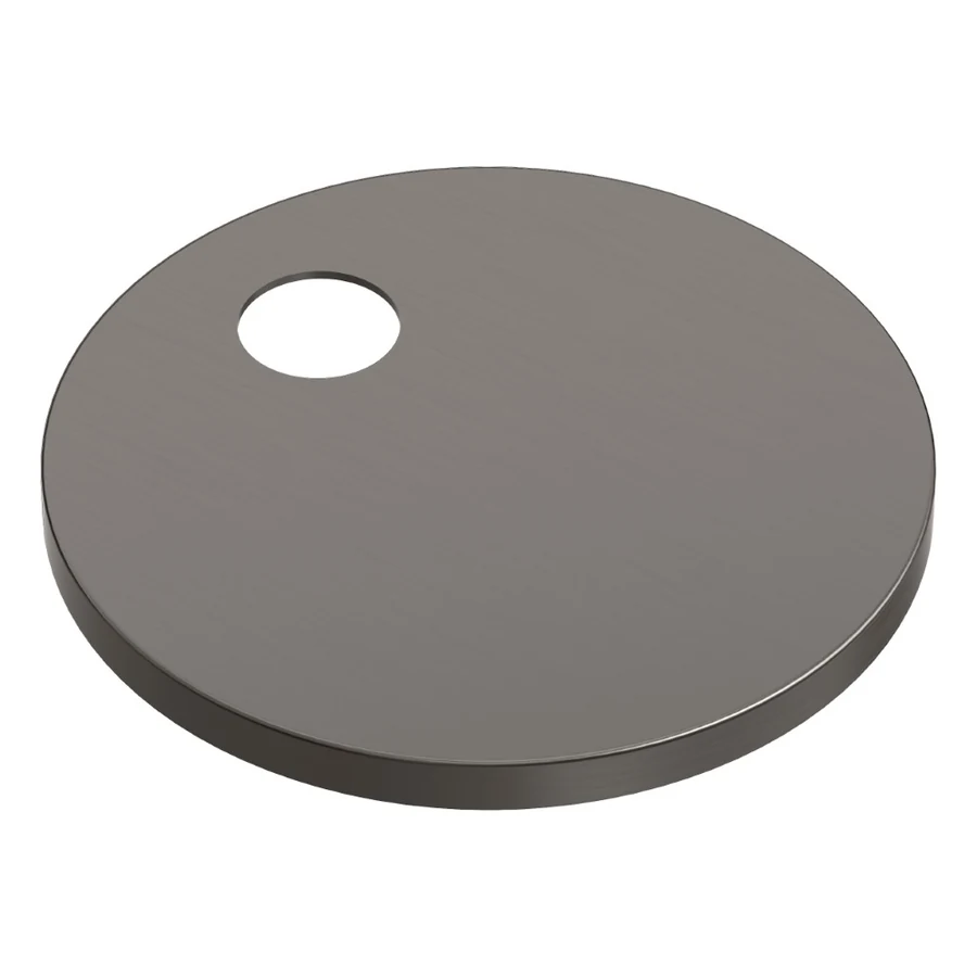 Сиденье для унитаза Boheme SCL-43-GM 43×43×5 мм, цвет графитовый