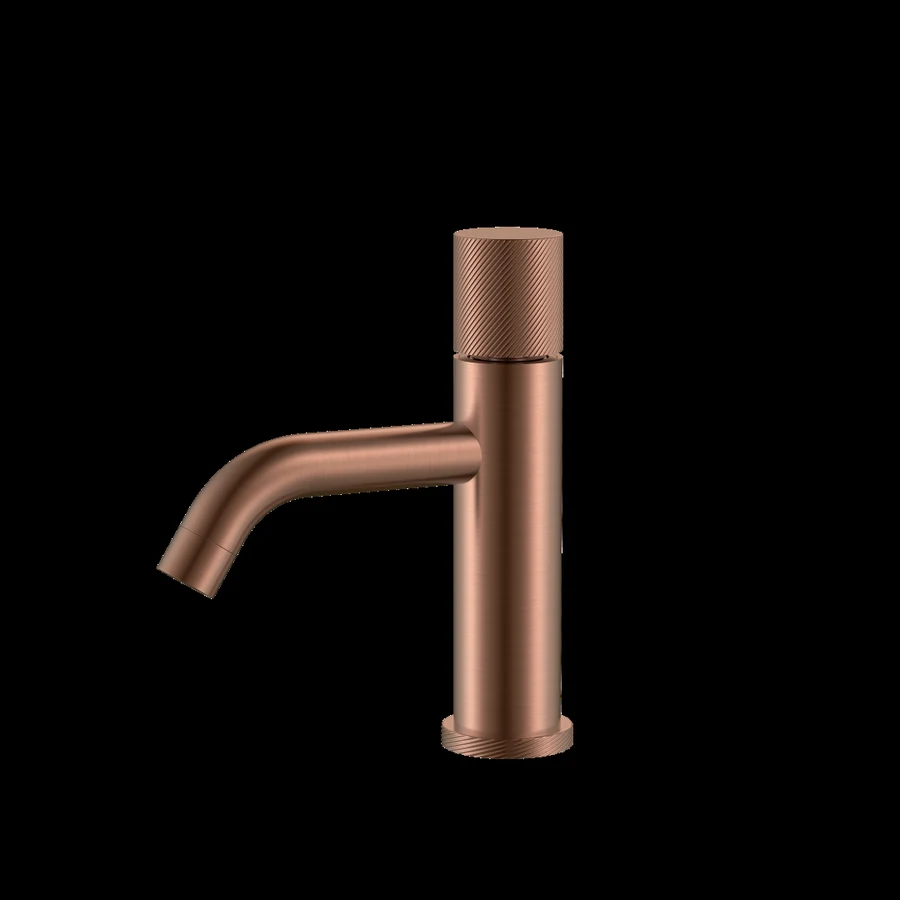 Смеситель для раковины Boheme Stick 121-CB.4 160×42×214 мм, цвет медь брашированная