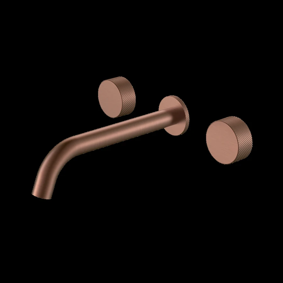 Смеситель встраиваемый Boheme Stick 152-2-BRB.4 281×242×78 мм, цвет бронза брашированная