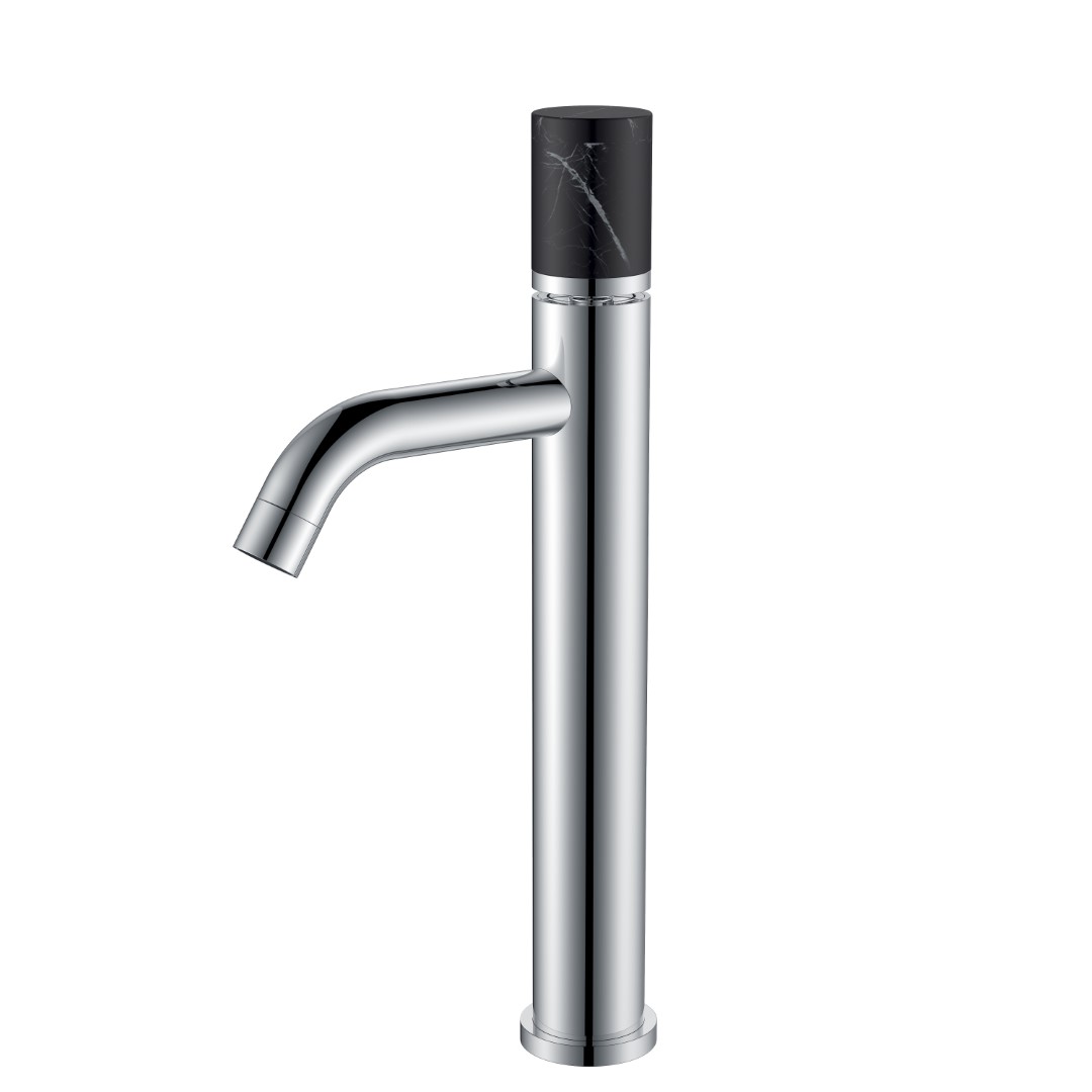 Смеситель для раковины-чаши Boheme Stick 122-CR-MR-B 160×45×331 мм, цвет хром — Основное изображение