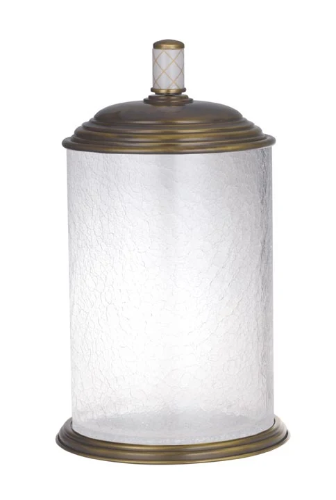 Мусорное ведро Boheme Murano 10914-W-BR 27×27×36 см, цвет бронза
