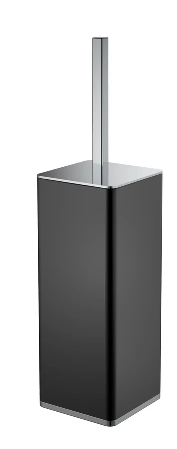 Ёршик для унитаза Boheme Qubic 10949-B-CR 8×48×8 см, цвет хром