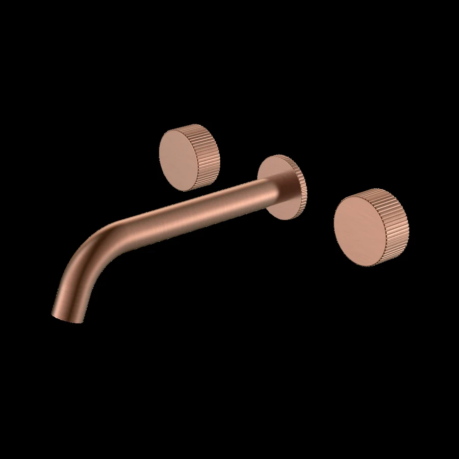Смеситель встраиваемый Boheme Stick 152-2-CB.3 281×242×78 мм, цвет медь брашированная
