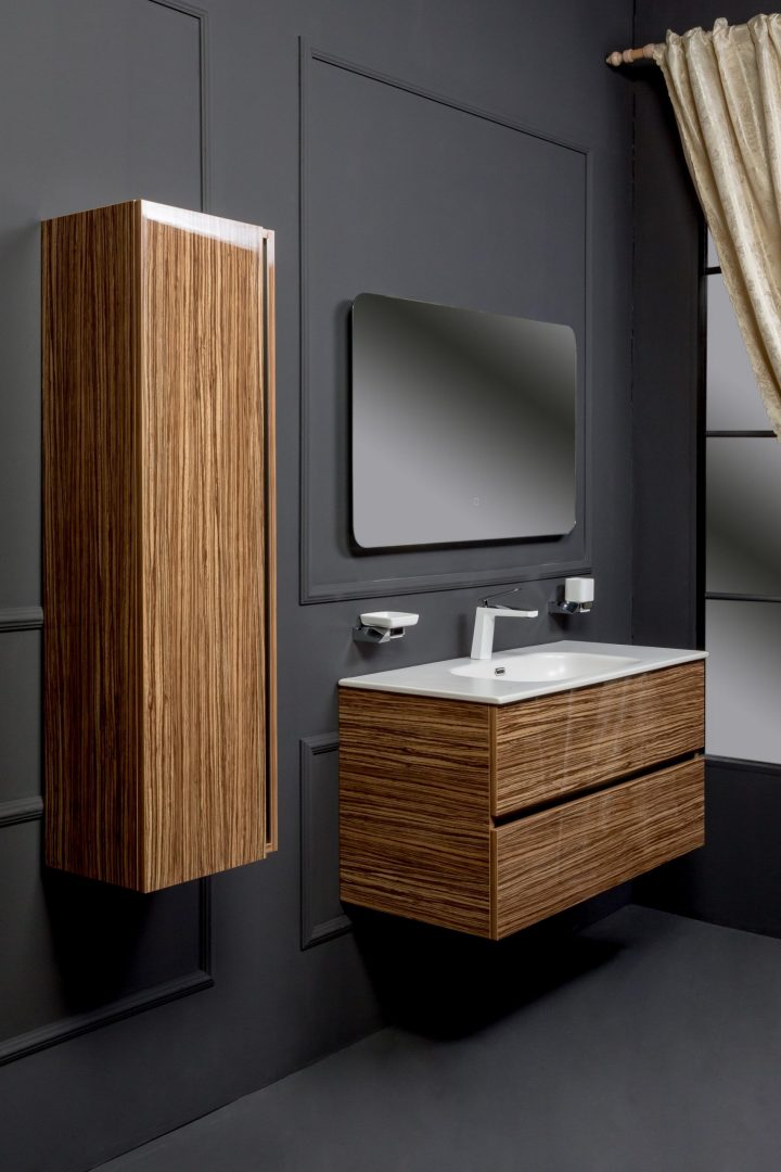 Пенал для ванной Armadi Art Vallessi 836-Z 35×28×120 см — Основное изображение