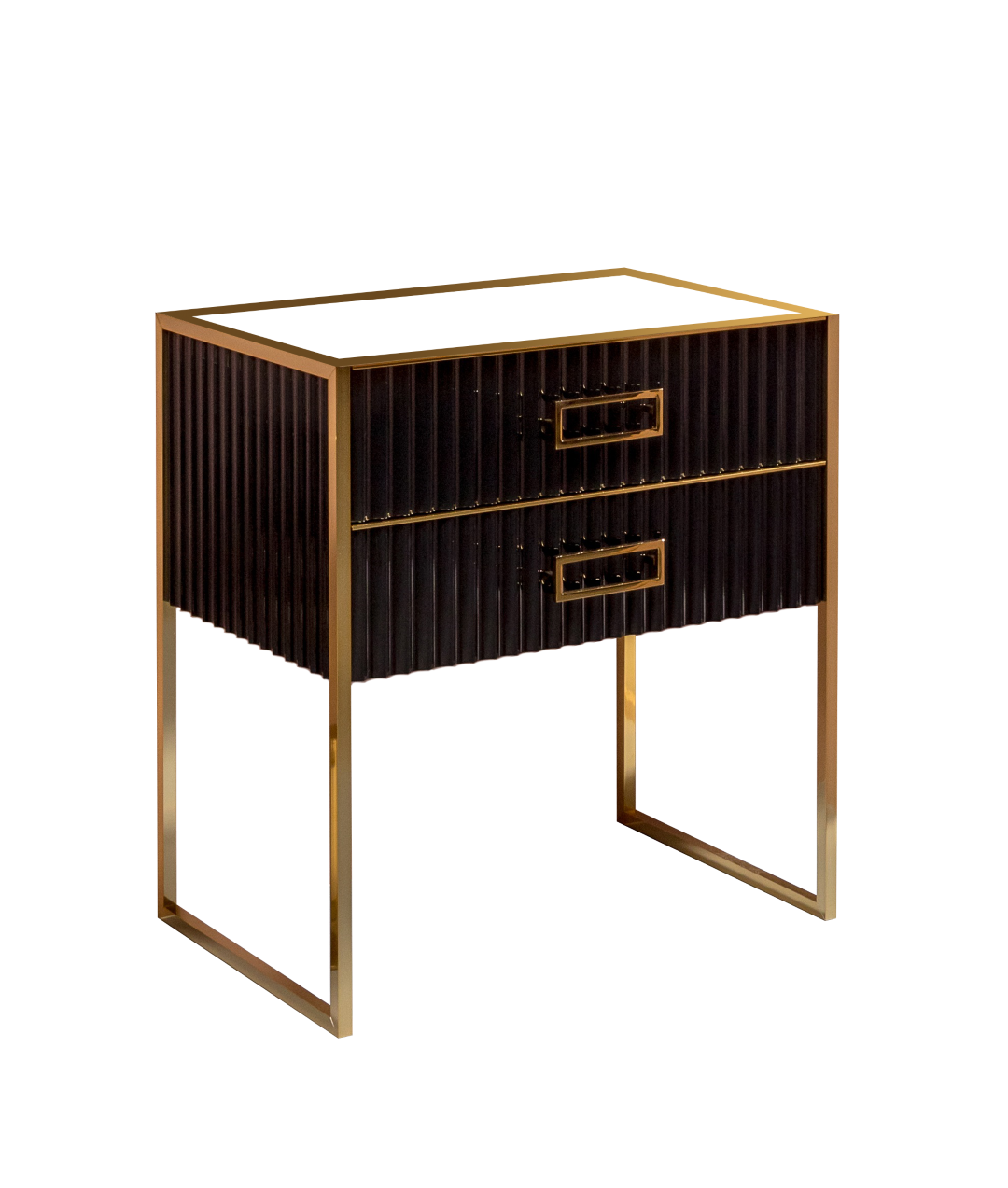 Тумба для ванной Armadi Art Monaco 867-080-BG 80×50×74 см, цвет черный матовый — Основное изображение