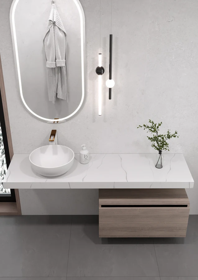 Тумба для ванной Armadi Art Flat 897-080-L 800×383×460 мм